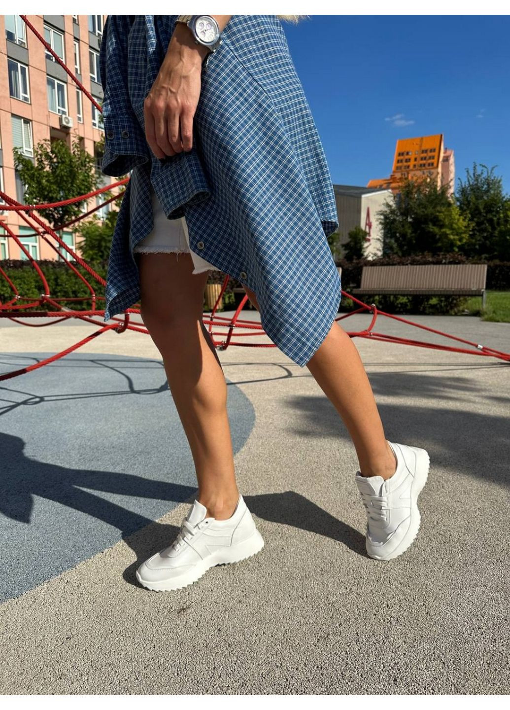 Жіночі шкіряні кросівки (2800-1) VZUTIK білі всесезони (292578053)