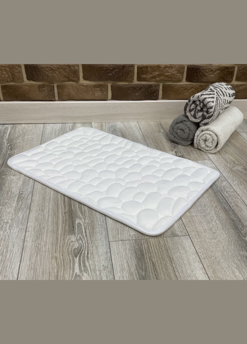 Набор ковриков 𝟑в𝟏 в ванную и туалет / 𝟖𝟎х𝟓𝟎см + 𝟔𝟎х𝟒𝟎см + 𝟔𝟎х𝟓𝟎см No Brand 𝐒𝐭𝐨𝐧𝐞 𝐏𝐑𝐄𝐌𝐈𝐔𝐌 (280939392)