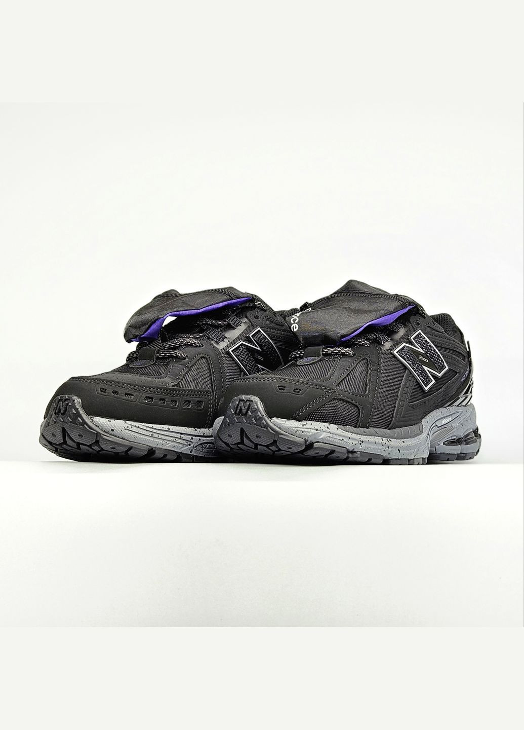 Кроссовки женские и мужские New Balance 1906R Cordura Pocket black | Нью Беланс 1906 Кордура черные No Brand чёрные демисезоны (307397809)