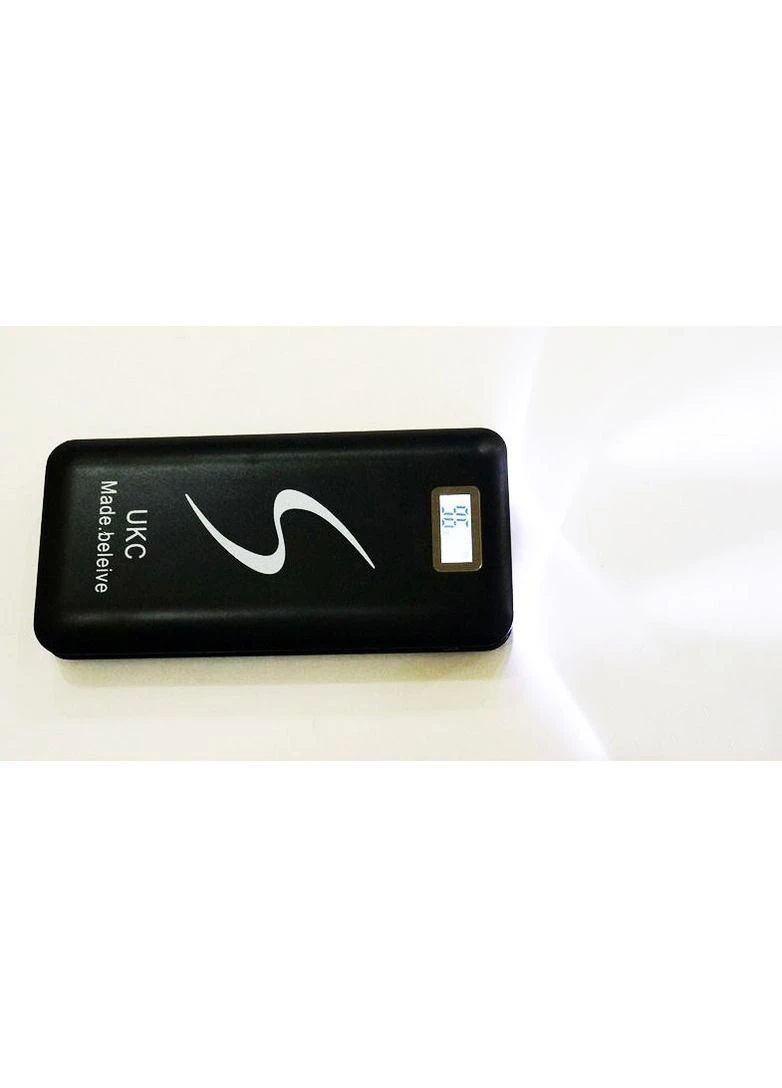 Портативное зарядное устройство Power Bank 30000 mAh с LCD-экраном. None (398264039)