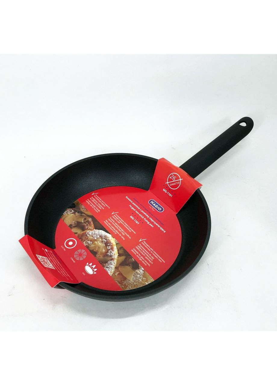 Сковорода антипригарная 26 см кованая сковорода с толстым дном, антипригарная сковорода Magio (364503428)