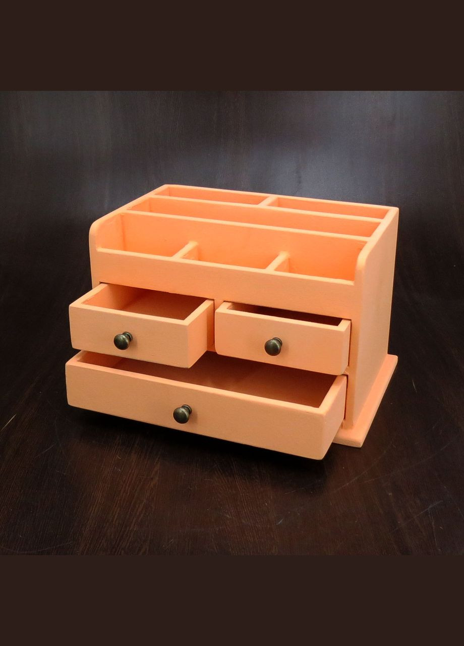 Настольный органайзер из дерева Джойс грейпфрут (КНЦ-004554) No Brand (328227501)