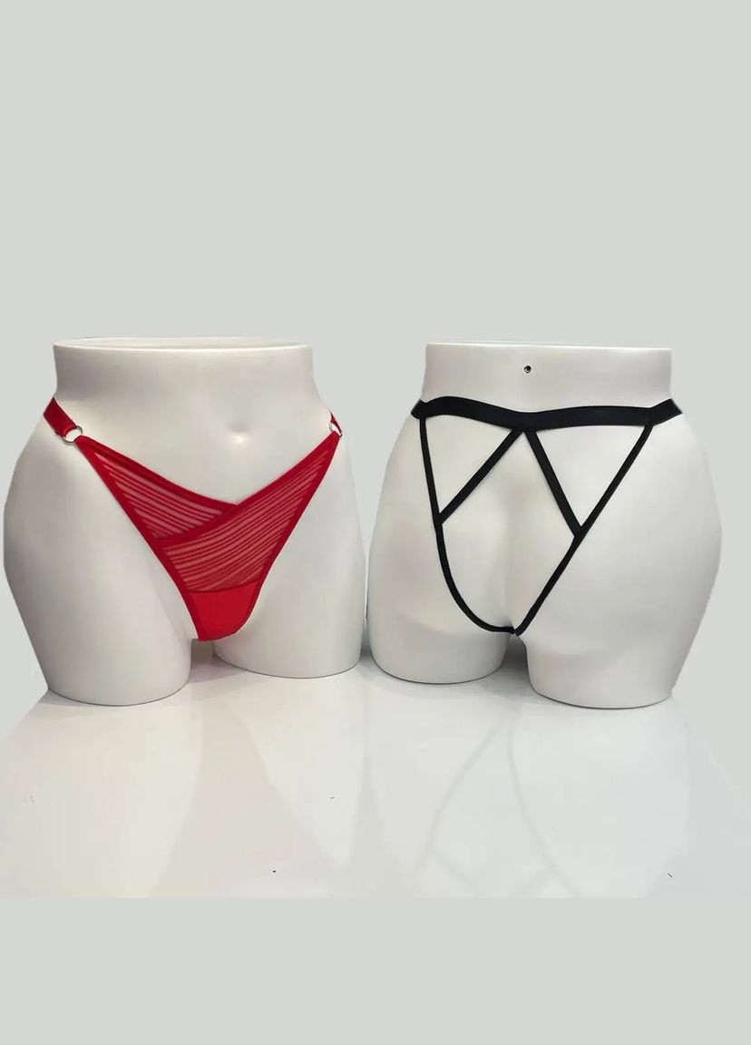 Набор женских эротических трусиков стринги LL (315487254)