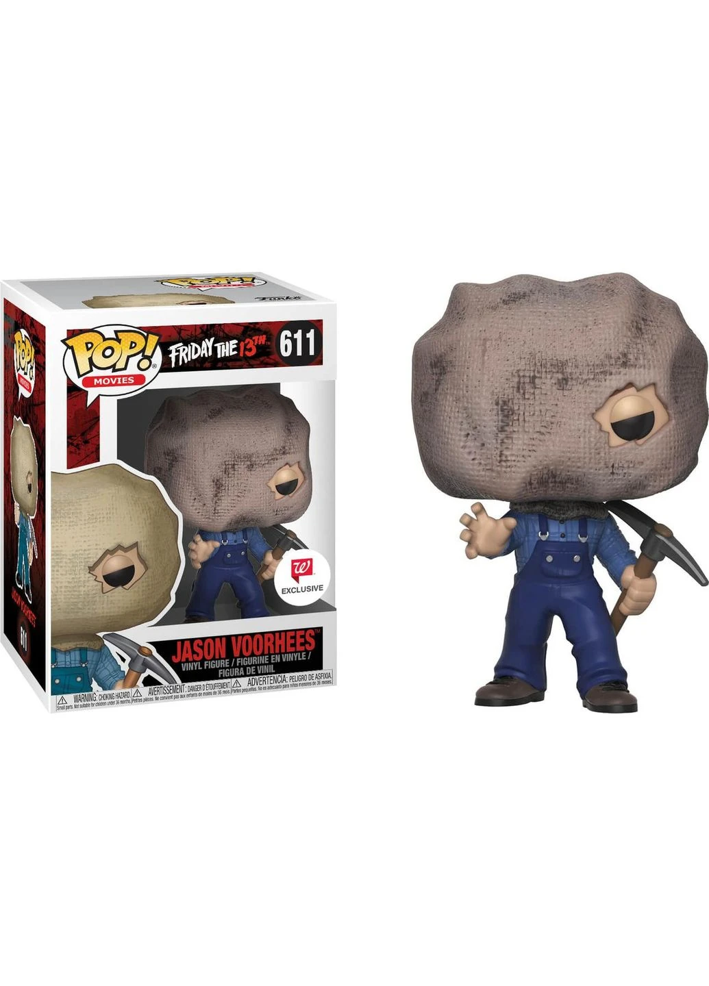 Фігурка Pop Фанко Поп П'ятниця 13 Джейсон Вурхіс Friday the 13th Jason Voorhees 10 см Movies FT JV 611 Funko (373964885)
