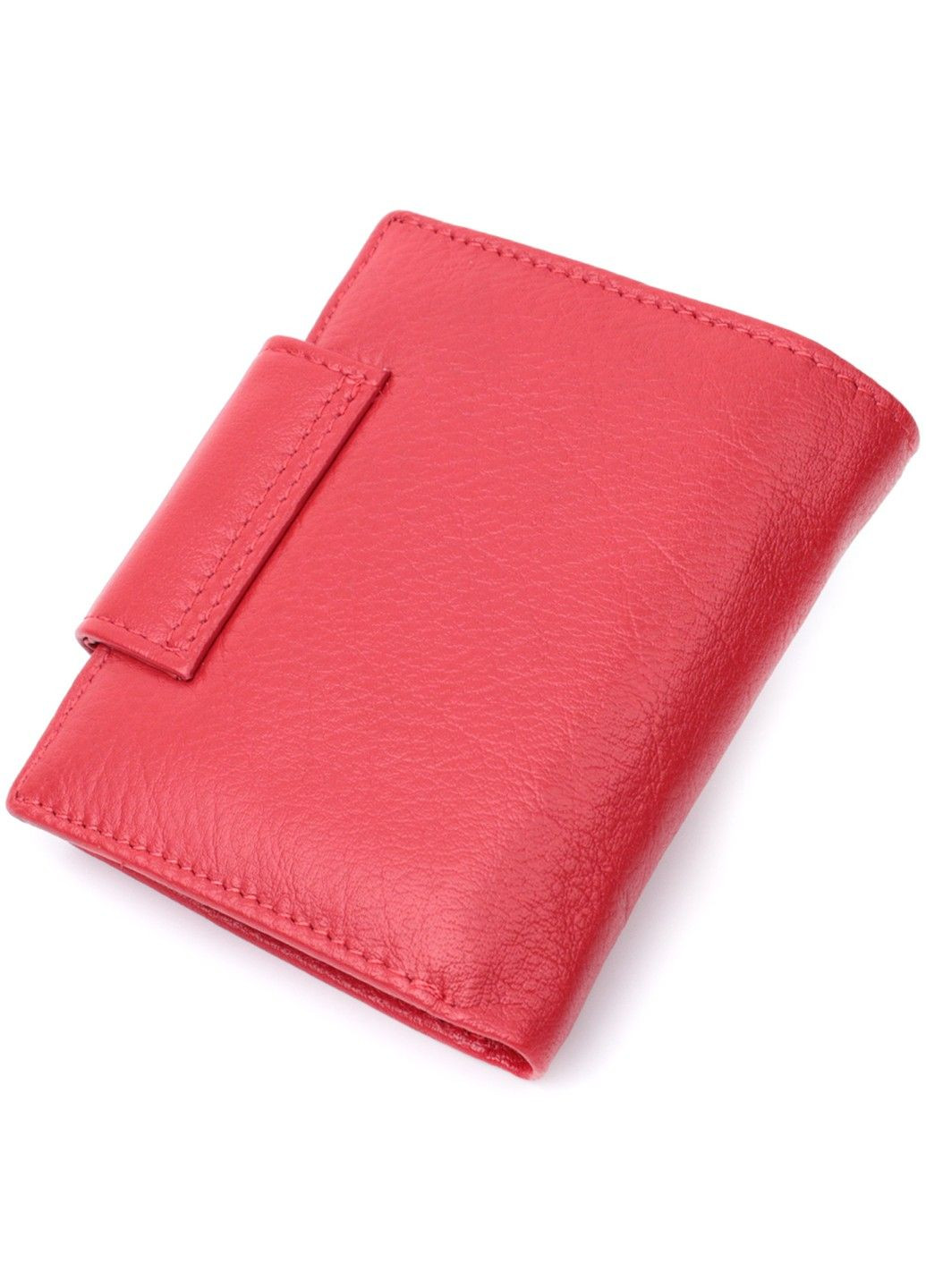 Жіночий гаманець вертикального формату із натуральної шкіри 22704 Червоний st leather (298111878)