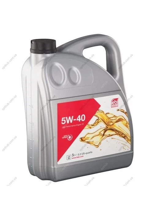 Олива моторна FEBI 5W-40 (Каністра 1л) 32936 Febi Bilstein (366124907)