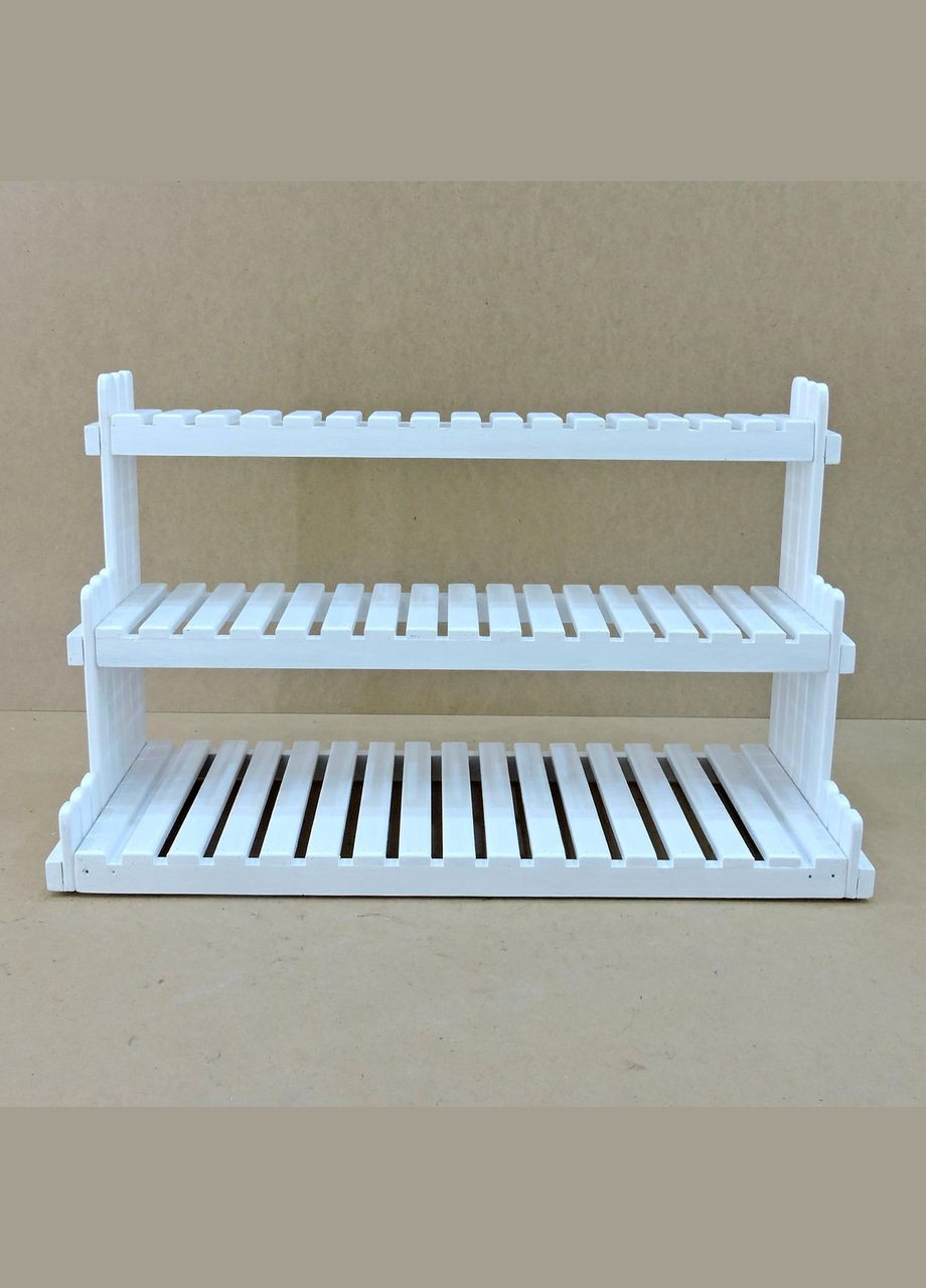 Подставка для цветов из дерева Санабриа 100 зефир (ЦВП-104820) No Brand (328226337)