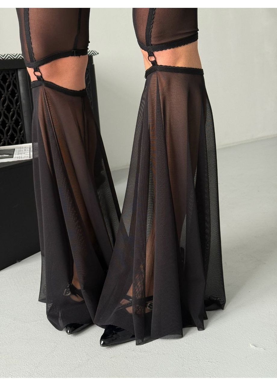 Легінси жіночі сітка кльош+рукави Style Point (372463961)