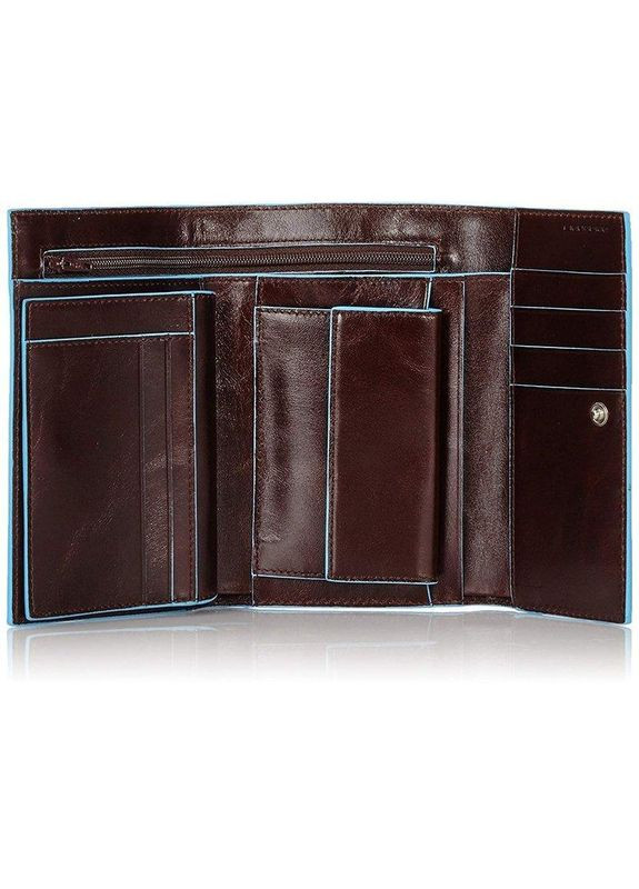 Портмоне BL SQUARE Cognac женское с отдел. д/монет (PD1853B2_MO) Piquadro (341827869)