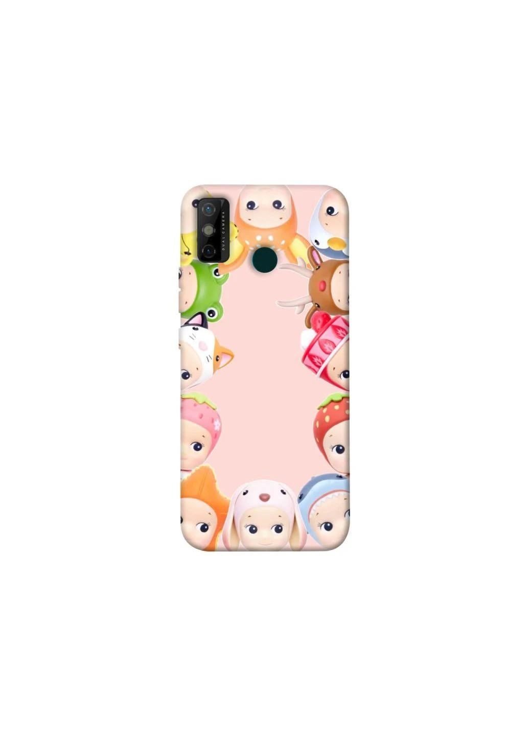 Чохол на TECNO Spark 6 Go Animal Halo Frontalka (352214870)