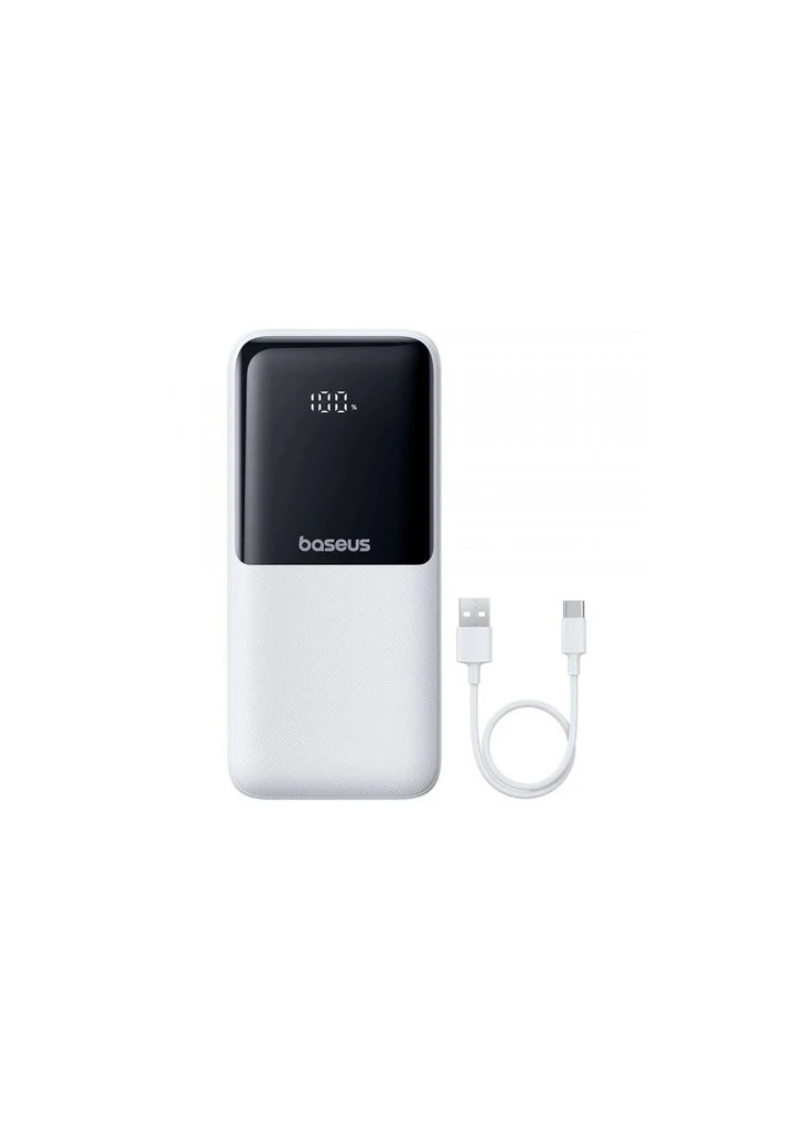 Батарея універсальна Lipow 20000mAh 22,5W PD, QC/3.0, White (P10079102213-00) Baseus (402923972)