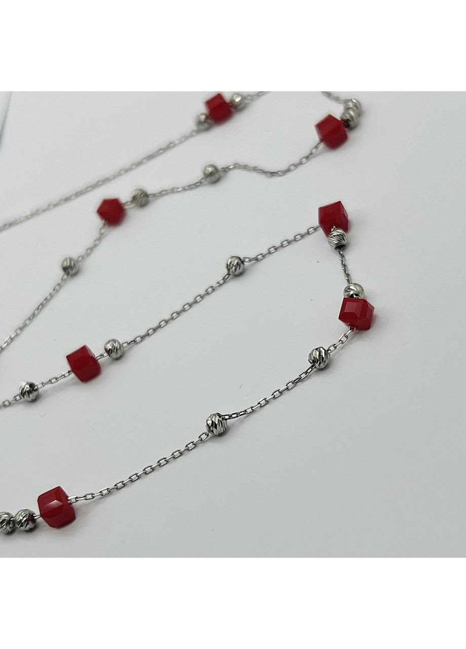 Колье серебряное с кварцем +5 6,02 г No Brand (370565185)