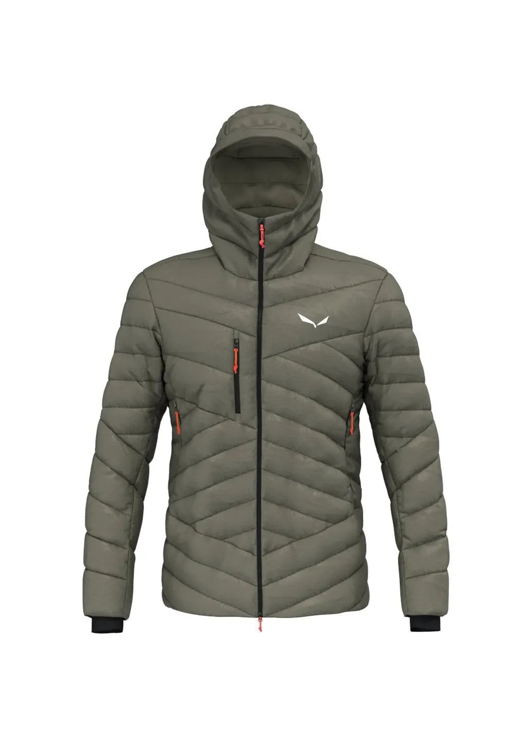 Зелена демісезонна куртка ortles med 3 rds dwn mns Salewa