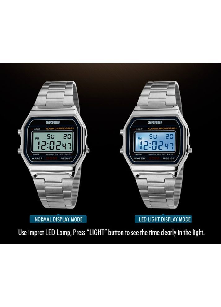 Наручний годинник жіночий Popular Silver II 1123S Сріблястий (1566) Skmei (363319019)