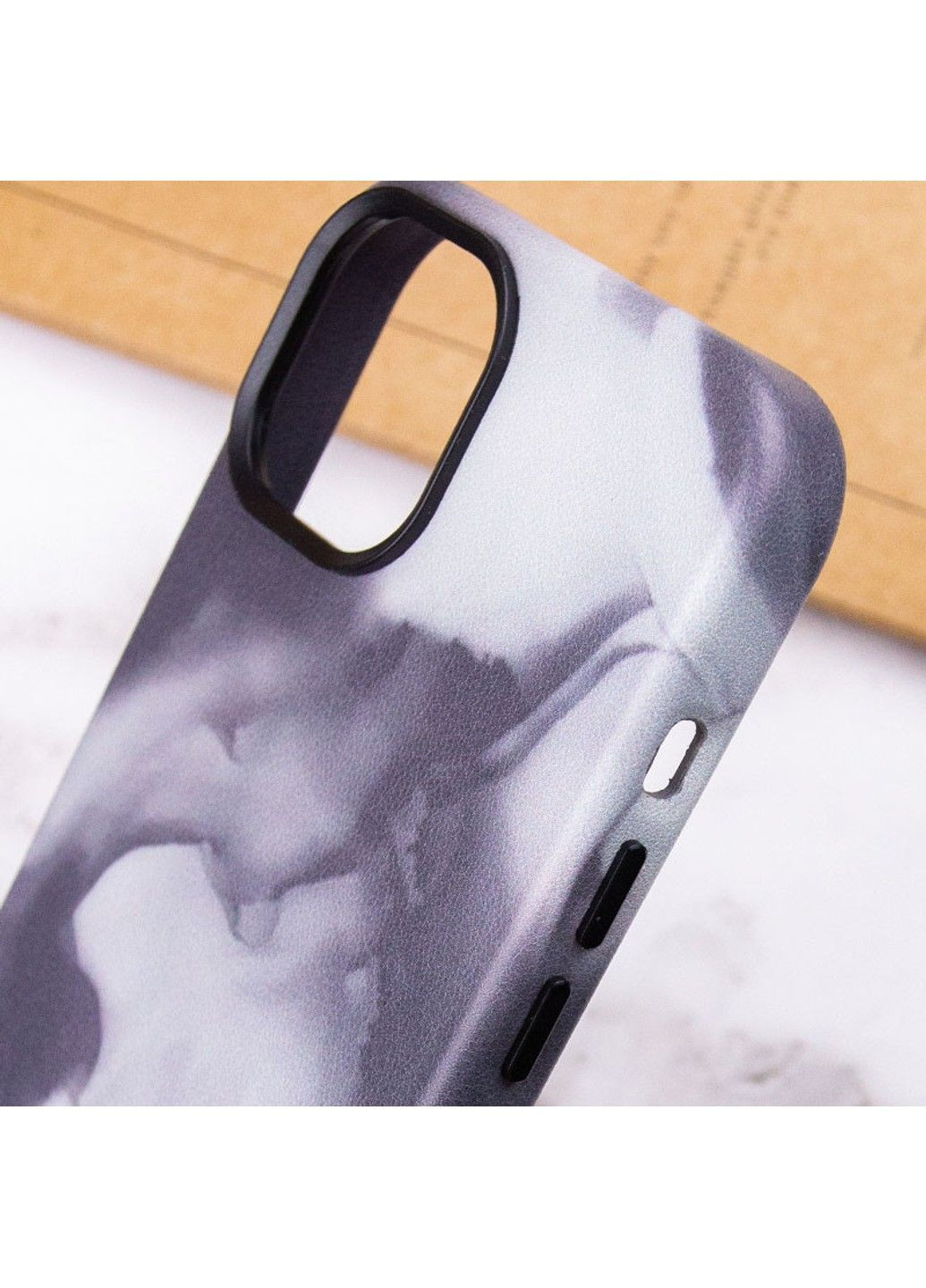 Кожаный чехол Figura Series Case with MagSafe для Apple iPhone 12 Pro Max (6.7") Epik (292633481)