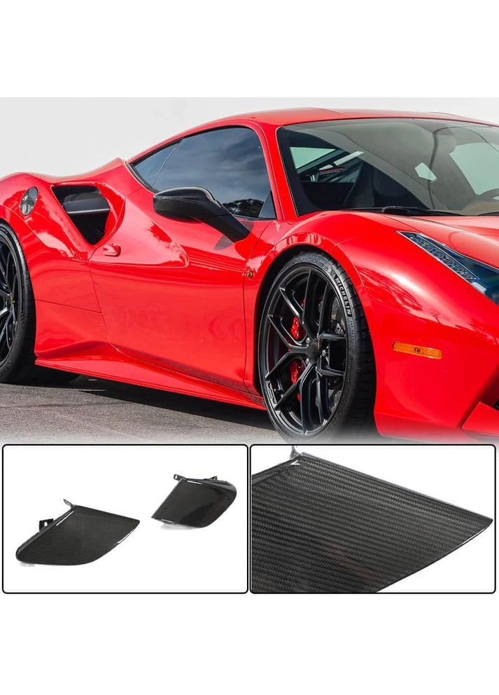 Карбоновые накладки на задние крылья (2015-2019) для 488 GTB Ferrari (391744534)