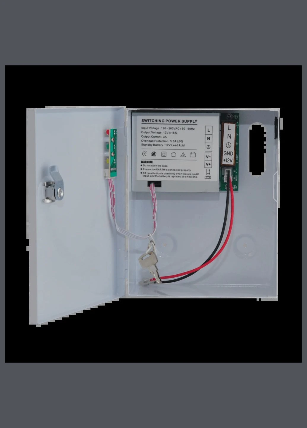 Блок безперебійного живлення PSU-1203LED Kraft (337115442)