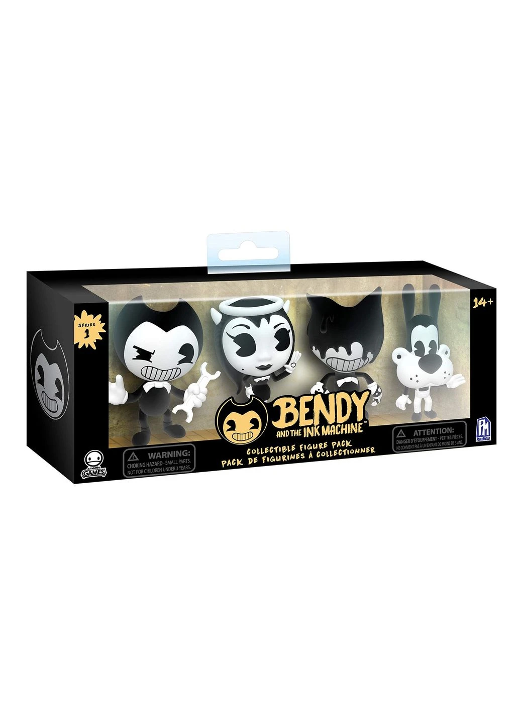 Бенди ігрові фігурки Бенді 4 шт набір Bendy and the ink machine Shantou (300102609)