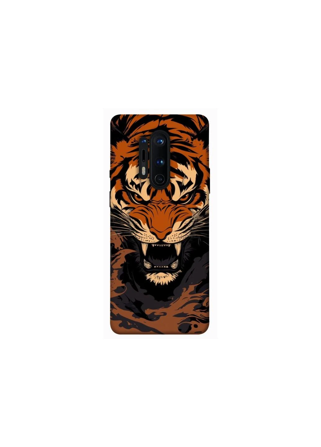 Чехол на OnePlus 8 Pro cool tiger Frontalka (349835327)