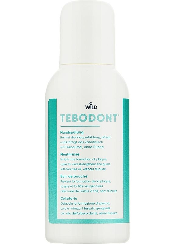 Ополіскувач для порожнини рота з олією чайного дерева Tebodont (Melaleuca Alternifolia) 500ml (2-228473) Dr.Wild (369794006)