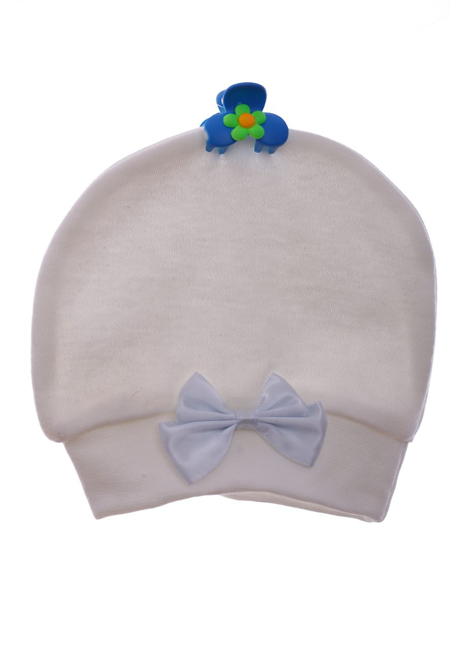 Пінетки та шапка для хлопчика трикотажні з блакитним бантом. 62 см (38918) BABYKROHA (297198264)