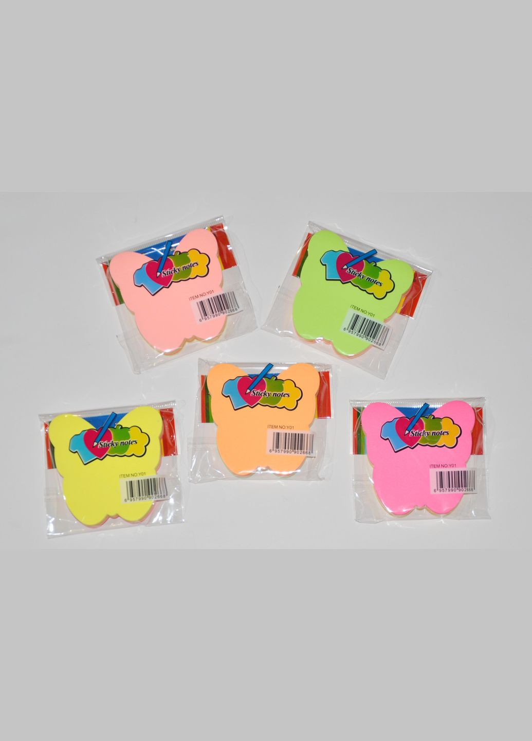 Папір для нотаток з липким шаром, ЯБЛУКО, 100 л, 70х70 мм No Brand (342416733)