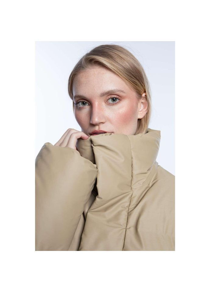 Бежевая зимняя куртка bator puffer jacket w3t3 15240-04 Rains