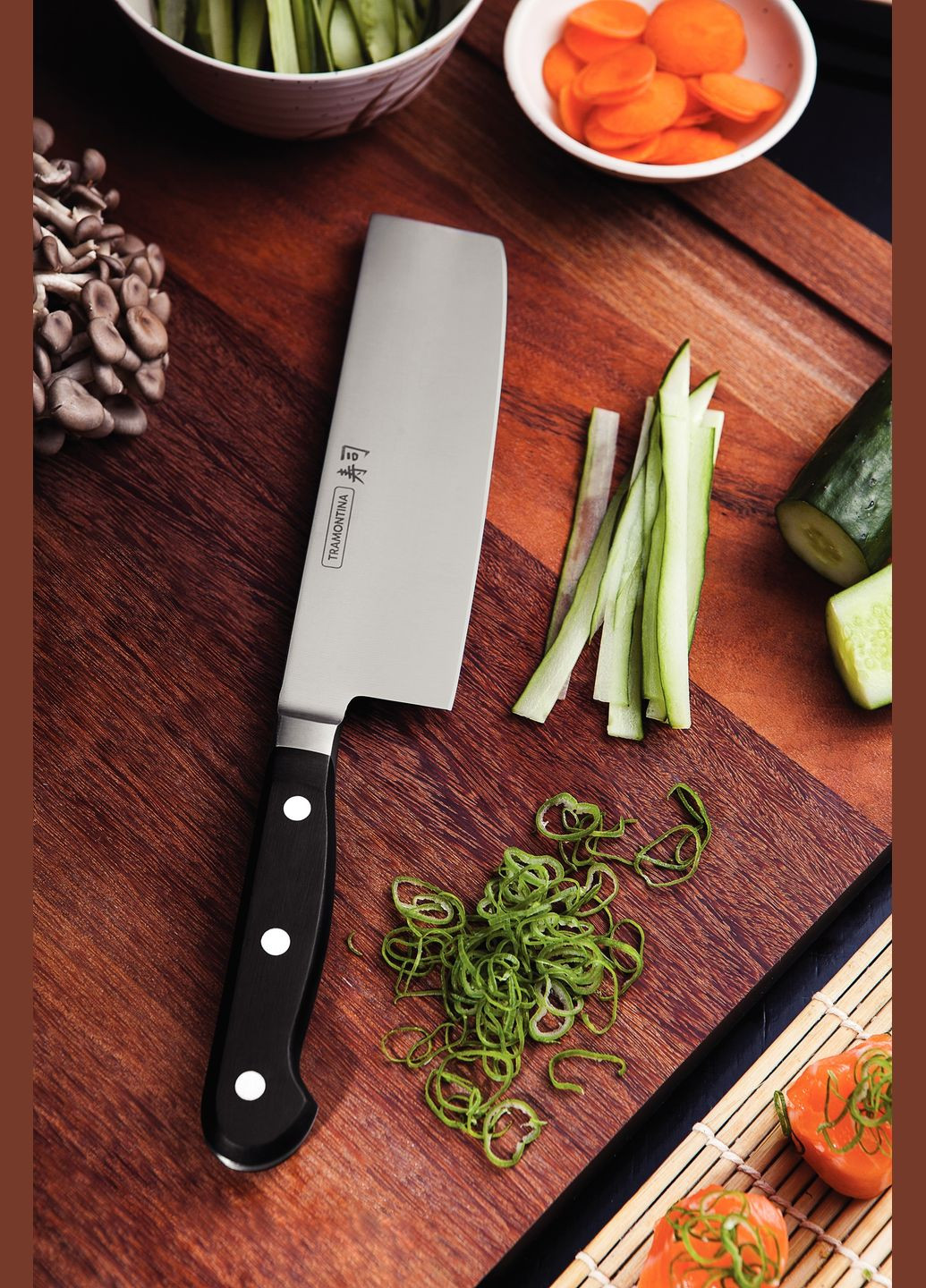 Нож для суши Sushi Gold Nakiri, 178 мм (6743995) Tramontina (314776709)