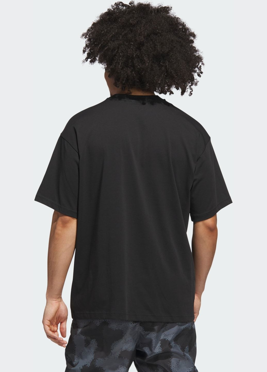 Черная футболка anthony edwards believe that adidas