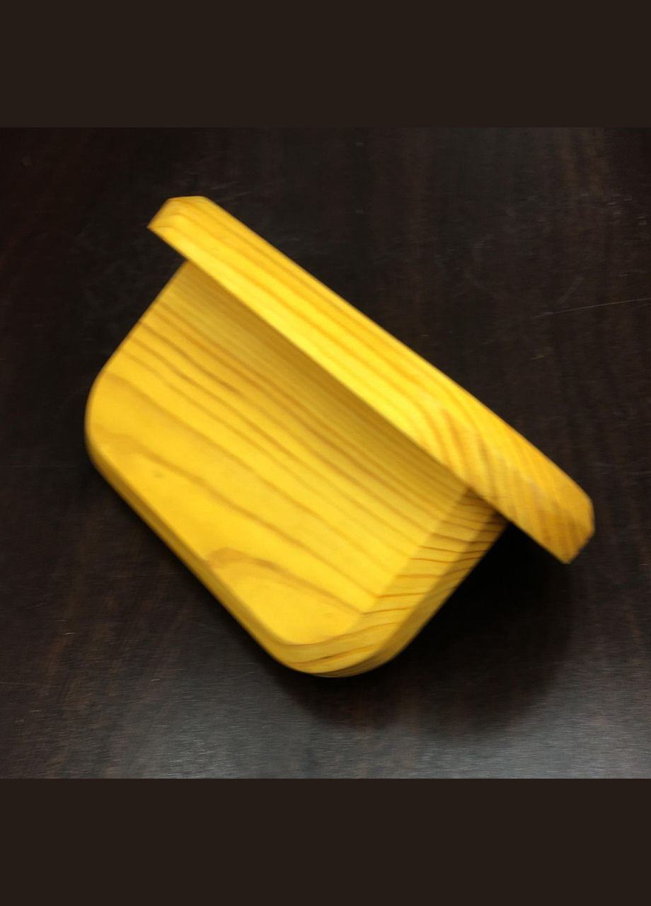 Полка настенная из дерева Риберальта карри (ПНС-000703) No Brand (327847019)