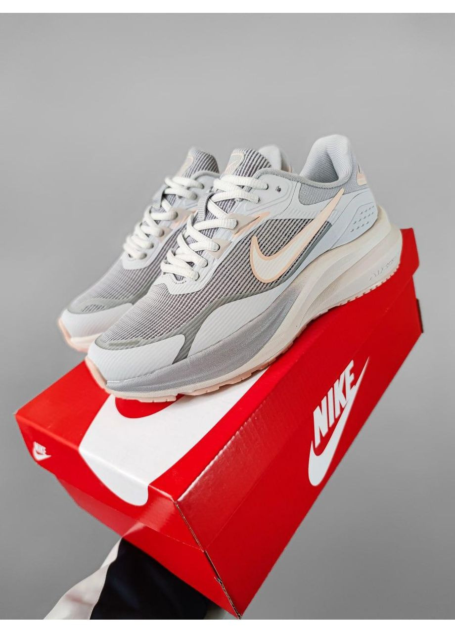 Білі Осінні кросівки чоловічі nike zoom inferno 3 light gray найк аір зум No Brand