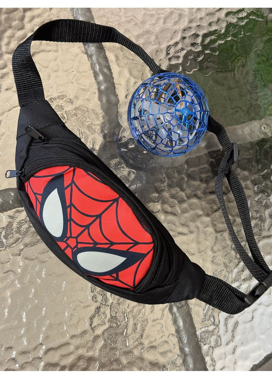 Сумка бананка для хлопчика з Спайдерменом/ Spider-man No Brand (350613619)