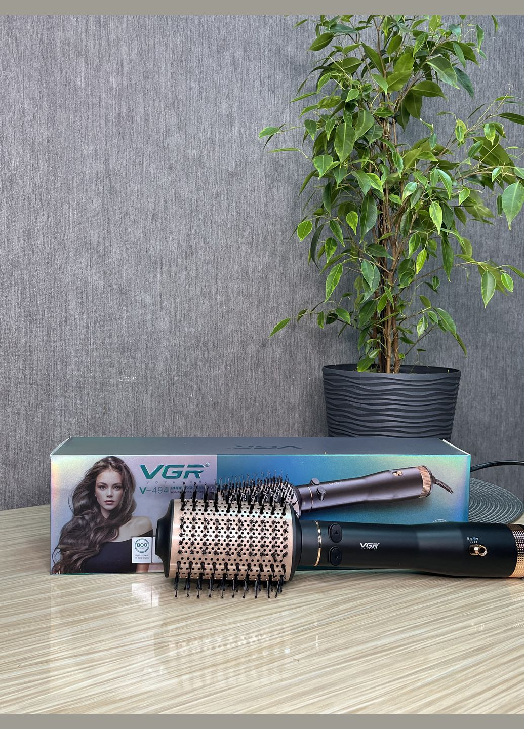 Фен браш для укладання волосся V-494 VGR (325695962)