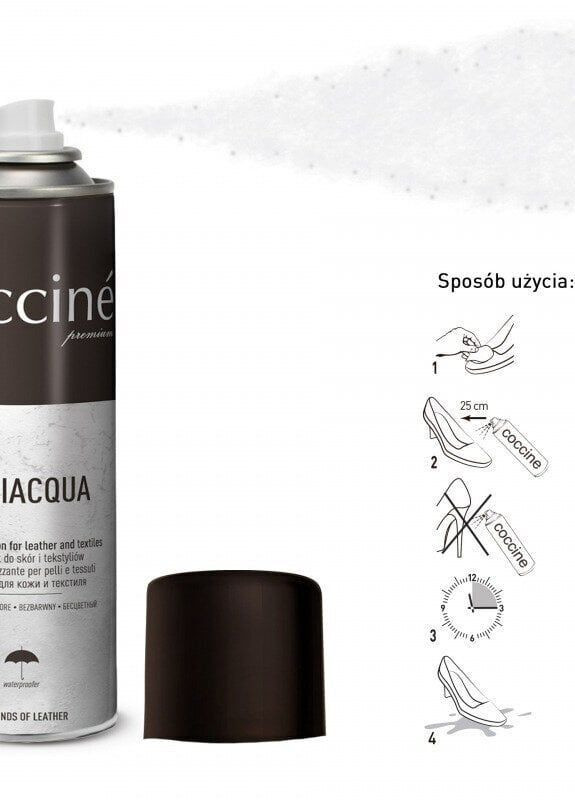 Просочення для шкіри та текстиля 250 мл Coccine Antiacqua (312987555)