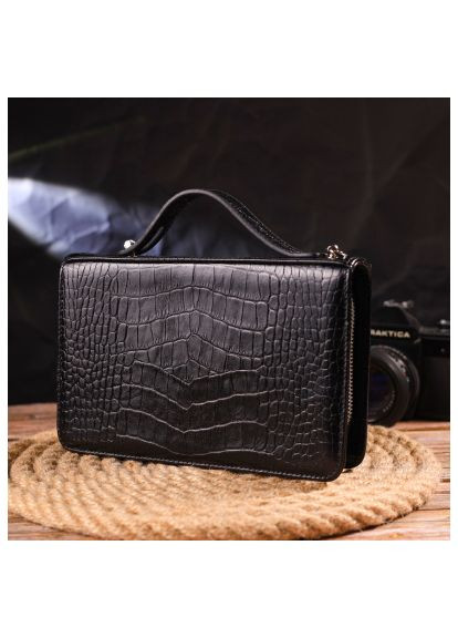 Сумка Из натуральной кожи Черная (21570) Canpellini З натуральної шкіри Чорна (358067402)