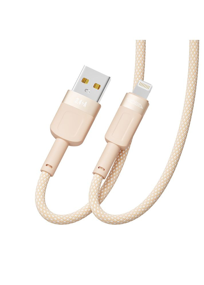 Зарядный кабель USB-Lightning для iPhone / Провода шнур юсб лайтнинг для зарядки айфона Apple устройств 1,2м Ridea (338598212)