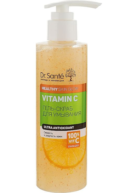 Гель-скраб для умывания Vitamin C Gel Scrub 200ml (910480-5076) Dr. Sante (368627639)