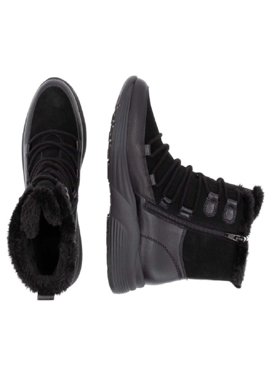 Зимние ботинки Remonte из натуральной замши