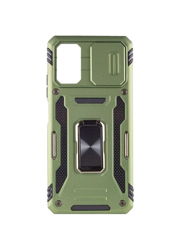 Ударостійкий чохол Camshield Army Ring з кільцем для Xiaomi Poco F5 / Note 12 Turbo Хакі Epik (372499178)