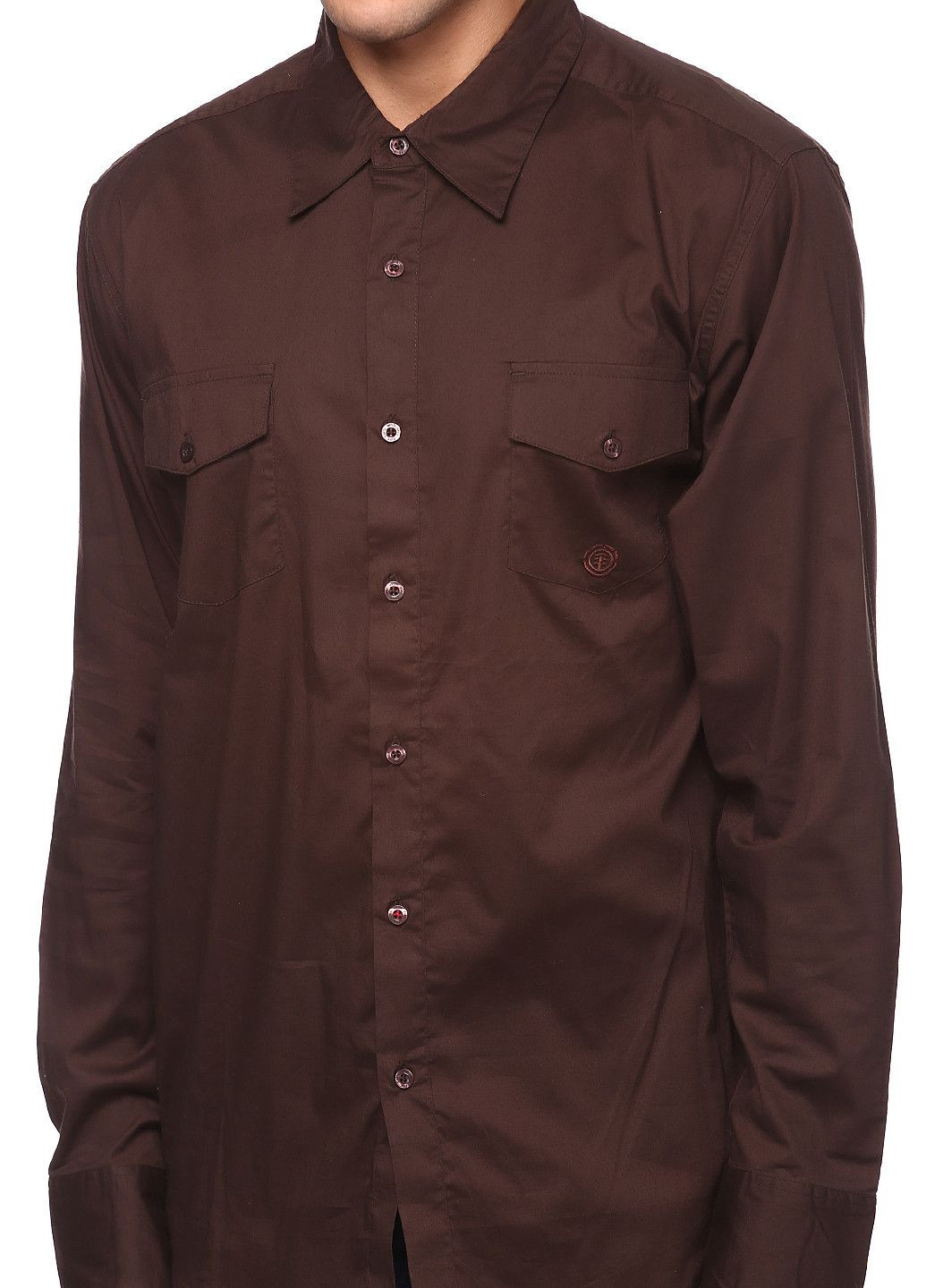 Сорочка Темно-коричневий Element (322224465)