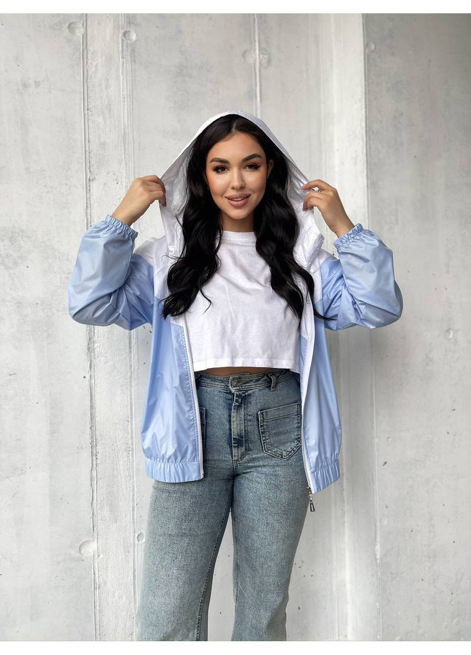 Ветровка из плащевки "Лаке" Ознакомьтесь с размерной сеткой перед выбором размера! DK/DL Мода без кордонів (361010256}