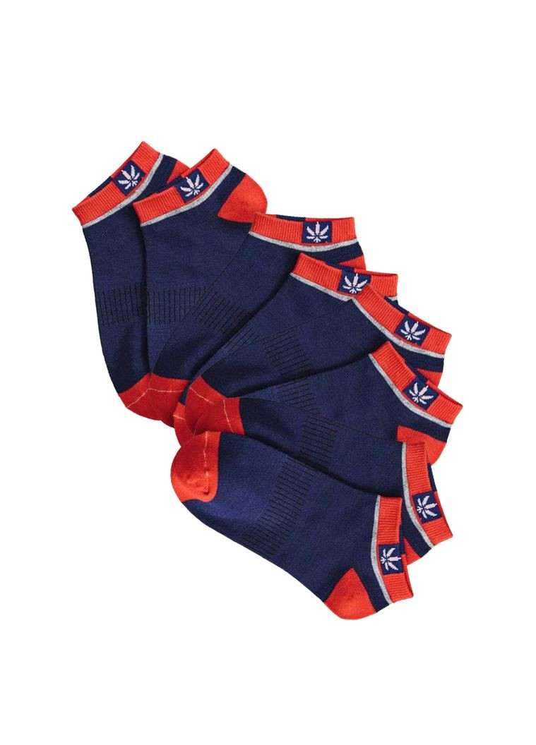 Стильні чоловічі шкарпетки розмір 36-38 Hempo Синьо-червоний, 4 пари BAFT (293488854)