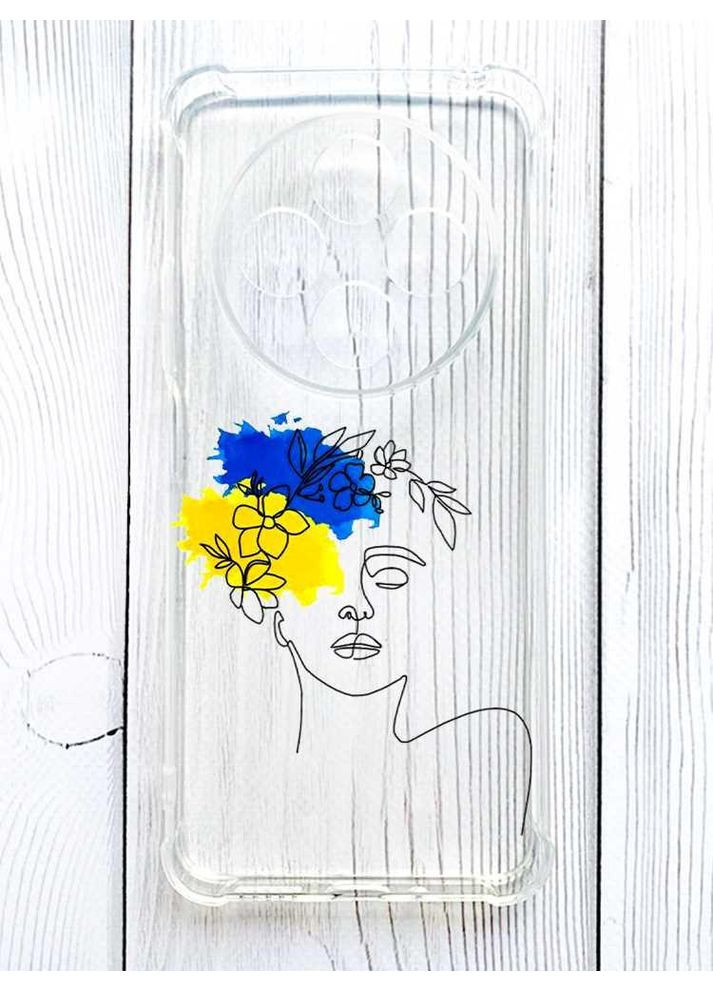 Чехол с утолщёнными углами на Xiaomi Redmi 14C / Poco C75 Украинка Арт (принт 3) Creative (355405737)