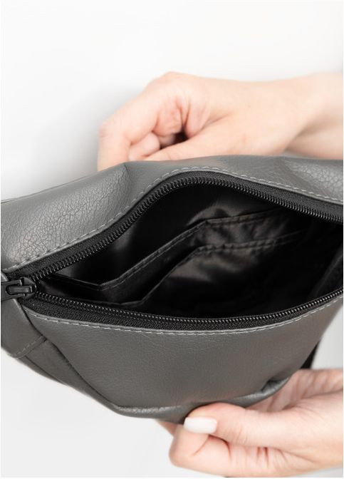 Сумка на пояс бананка Marina MSG графіт (SKU_85151009-VS) Sambag (302450057)