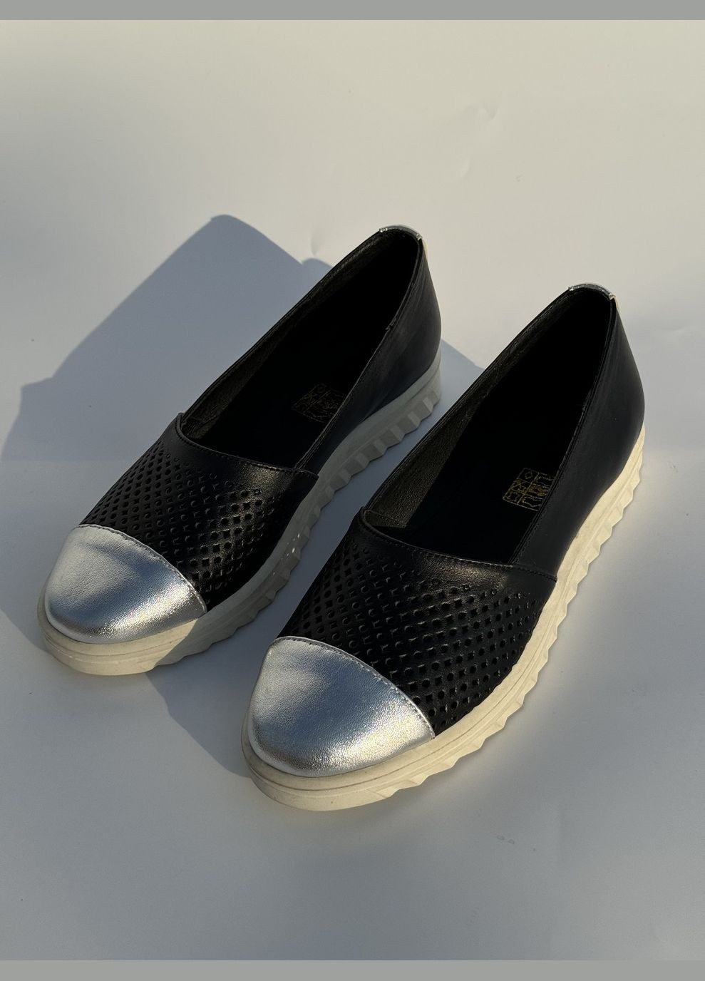 Черные макасини Pride