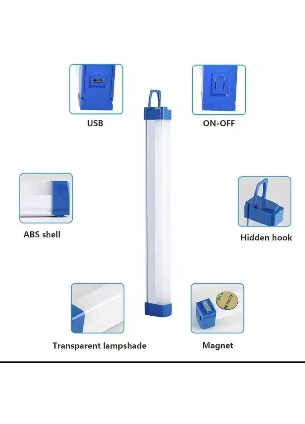 Аккумуляторная LED лампа 30 см China (345751076)