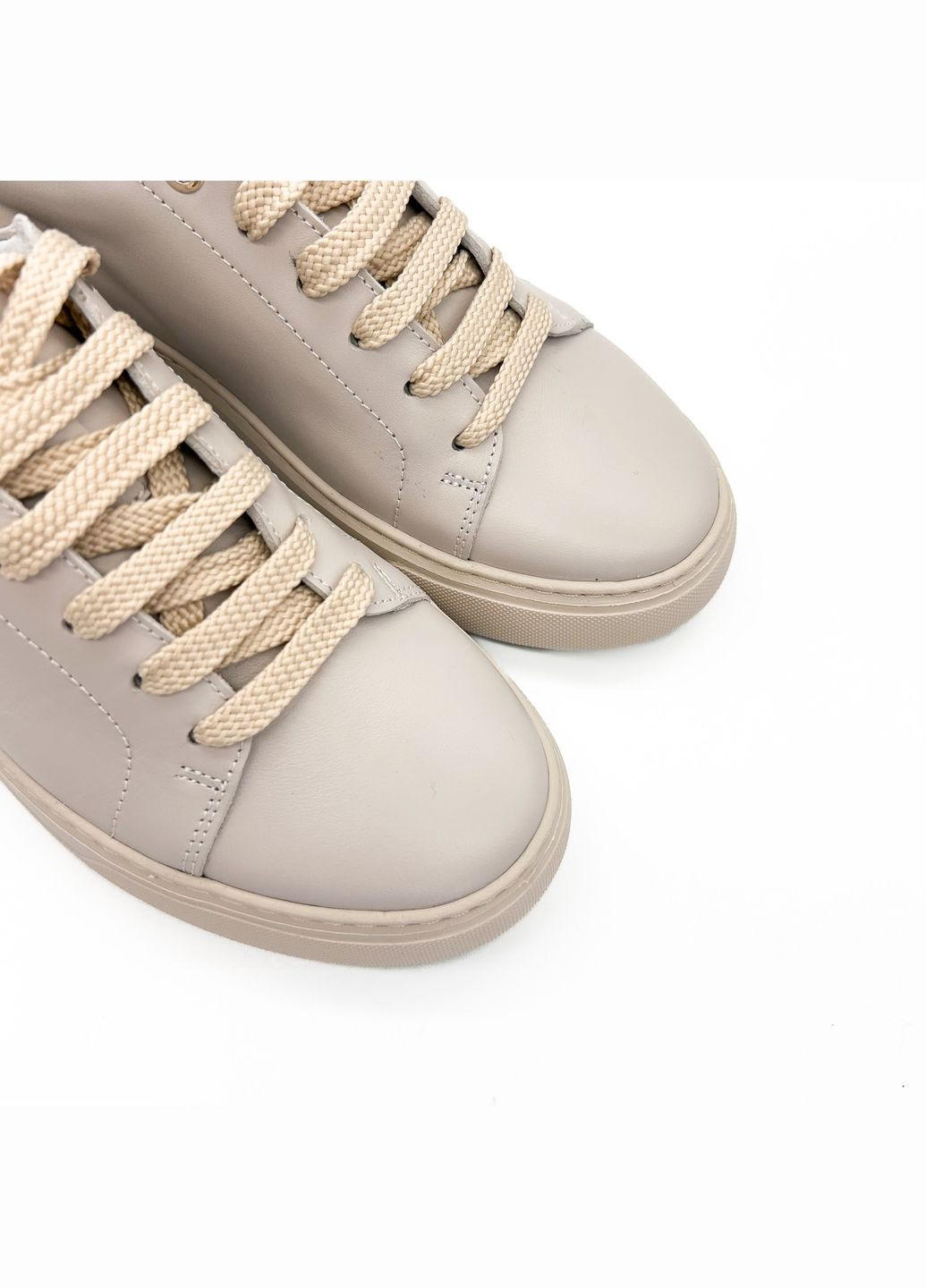 Светло-серые кеды (р) кожа 0-1-1-8806 Stepter