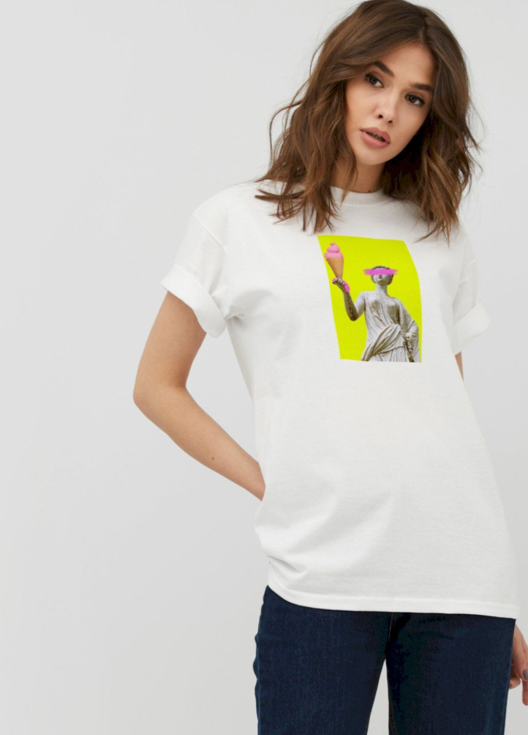 Футболка Oversize YAPPI - (252385785)