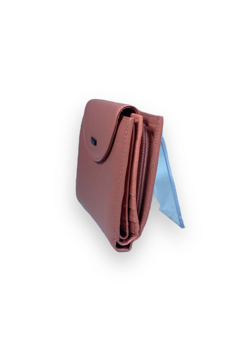 Жіночий гаманець шкіряний 2 відділи для купюр 13 осередків для карт розмір: 12*10*3 см рожевий Cardinal (266911726)