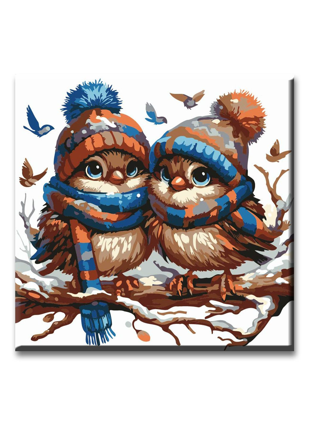 Картина по номерам 30*30 см Зимние птички ArtStory (308051963)